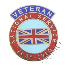 National Service Veterans Lapel Pin Badge